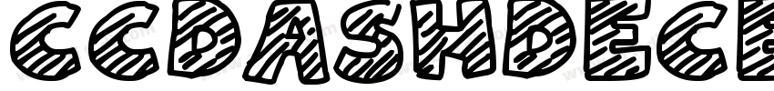 CCDashDecent Bold字体转换